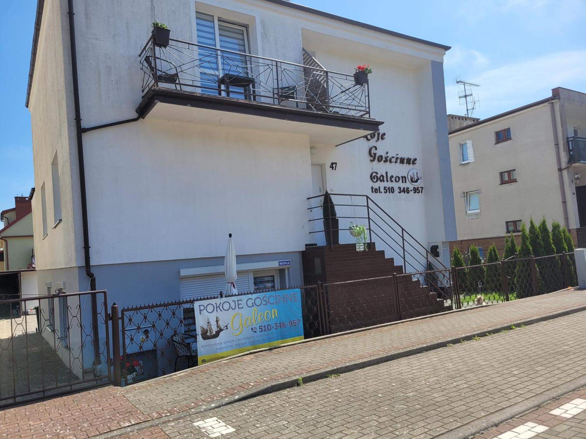 Pokoje Goscinne Galeon W Darlowku Ujście-Darłowskie Extérieur photo