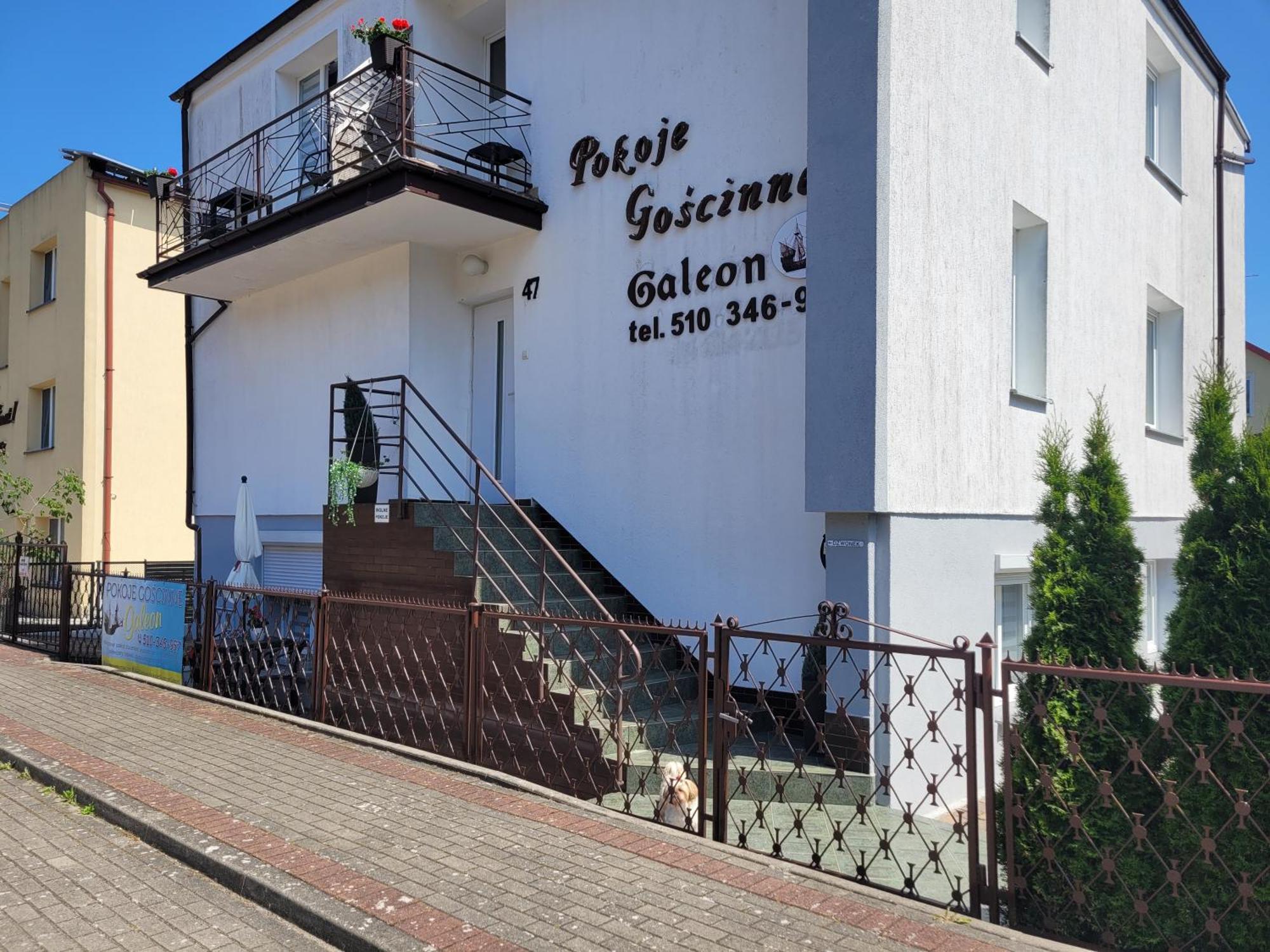 Pokoje Goscinne Galeon W Darlowku Ujście-Darłowskie Extérieur photo